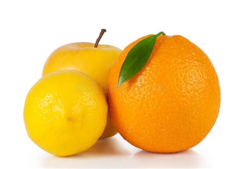 orange pomme citron  kiwi photo stock image du rafraichissement