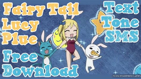 Fairy Tail Lucy Summons Plue Text Alert Tone Sms Ringtone