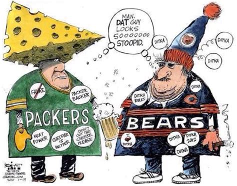 Chicago Packers Vs Bears Green Bay Packers Funny Chicago Bears Funny