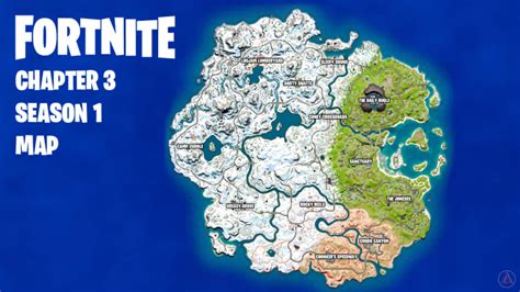 fortnite season  chapter  map details