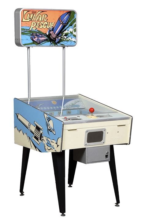Lot Detail 25¢ Sega Lunar Rescue Arcade Machine