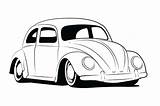 Beetle Car Coloring Pages Vintage Color Vw Bug Tocolor Drawing Beetles Peggie Easy Drawings sketch template