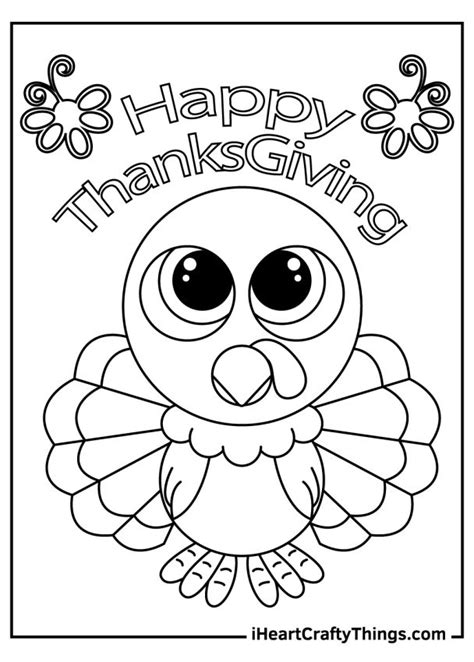 thanksgiving turkey coloring pages   printables