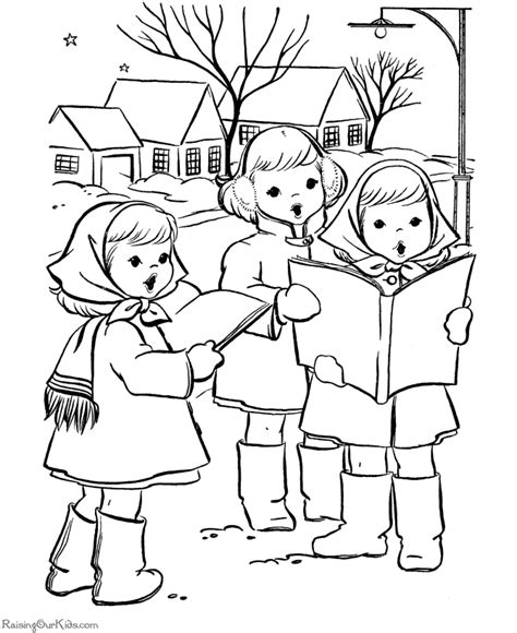 christmas carol coloring sheets coloring pages