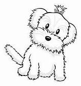 Dog Puppy sketch template