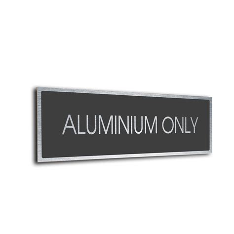 aluminium  door sign  label  room   facility