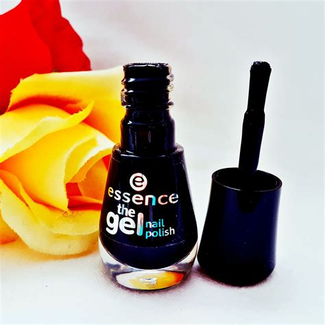 essence the gel nail polish black is black nagellack