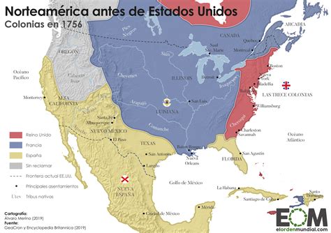 la expansión de los estados unidos mapas de el orden mundial eom