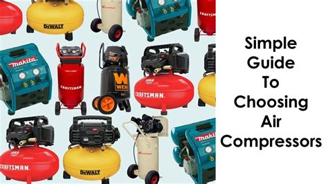 Air Compressor Types How They Work And How To Choose The Right One