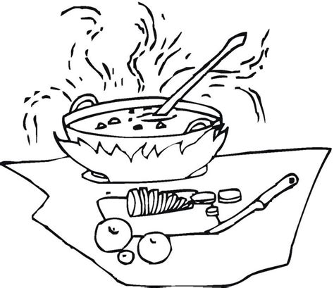 kitchen items coloring pages printable coloring pages