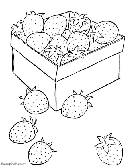 strawberry coloring pages printable   strawberry