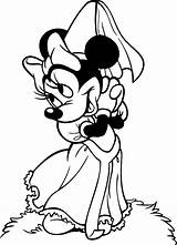 Minnie Mouse Coloring Pages Princess Disney Print Mini Printable Baby Color Book Christmas Mickey Fresh Wedding Getcolorings Getdrawings sketch template