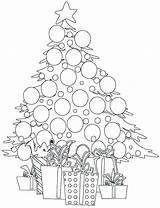 Coloring Pages Tree Christmas Lights Getcolorings Getdrawings Color Printable sketch template