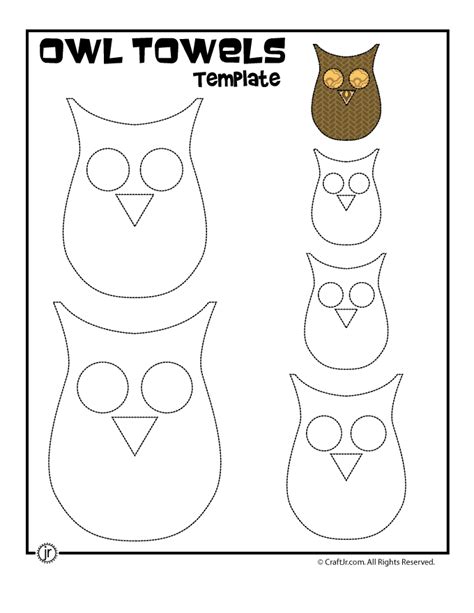 printable owl template woo jr kids activities