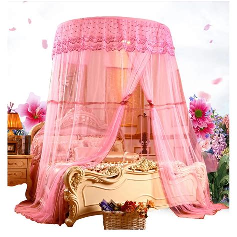 european style large size  hung dome mosquito net fine mesh bed netting canopy mosquito