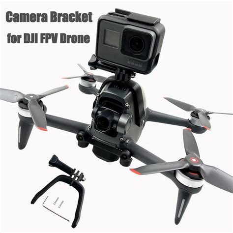 expansion mount adapter holder kit  dji fpv drone combo gopro action camera ebay
