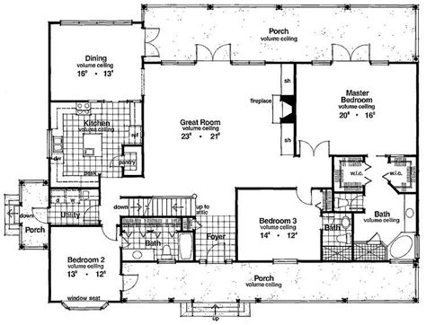 beautiful  sq foot ranch house plans  home plans design