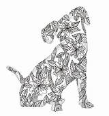 Dog Coloring Jack Adult Russell Flickr sketch template