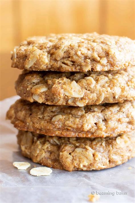 simple easy vegan oatmeal cookies gf beaming baker vegan oatmeal cookies healthy
