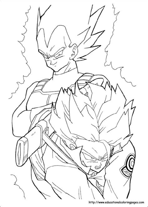 dragonball  coloring pages   kids