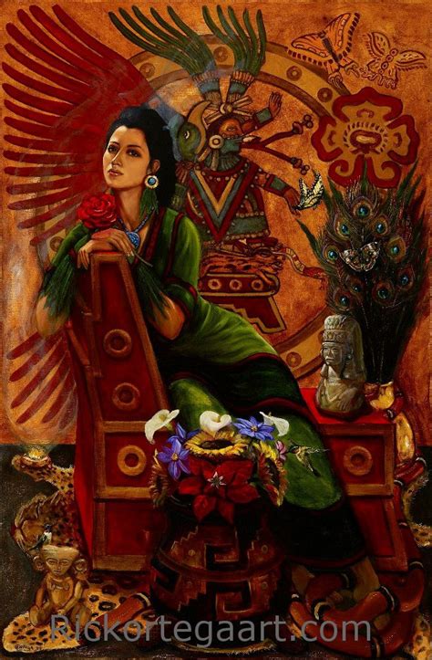 In Aztec Mythology Xochiquetzal Also Called Ichpochtli