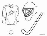 Hockey Coloring Pages Goalie Printable Nhl Kids Stick Drawing Sports Player Ice Rink Bruins Color Cool2bkids Print Getcolorings Blank Colori sketch template