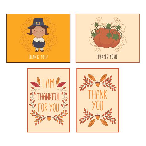 thankful cards printable