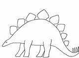 Dinosaur Template Coloring Neck Long Outline Drawing Kids Printable Pages Dinosaurs Dino Shape Paper Crafts Templates Blank Children Cut Shapes sketch template