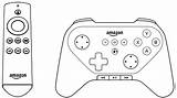 Remote Drawing Game Controller Amazon Tv Fire Xbox Paintingvalley Console Gen Next Drawings Ps3 Likely Wifi Use Aftvnews sketch template