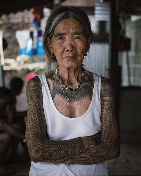 101 Year Old Tattoo Artist From Philippines Whang Od Oggay Also
