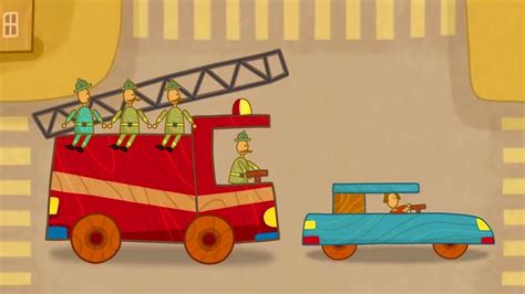 car toons  fire truck kids cartoons youtube