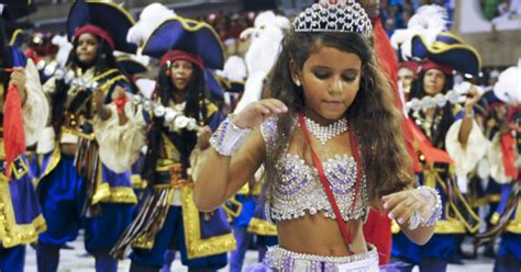 pint sized samba queen leads carnival parade