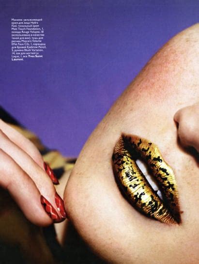 Russian Vogue Gets An Eyeful Of Color Popsugar Beauty