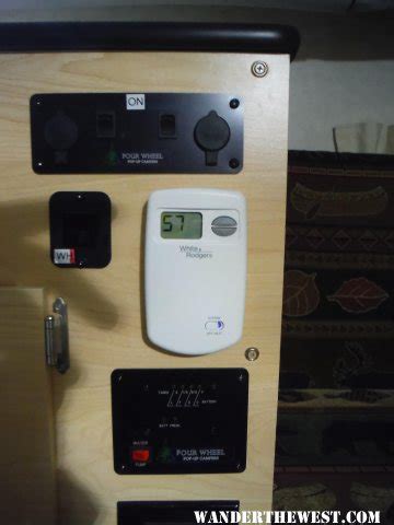 factory thermostat daves camper  gallery wander  west