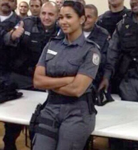 nude police woman