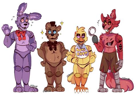 √ 5 nights at freddy s characters pictures