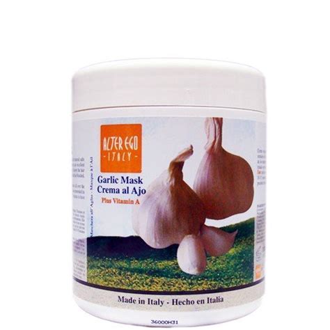 ever ego garlic mask hot oil treatment with garlic with vitamin a 33