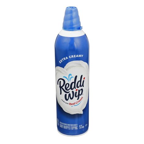 reddi wip extra creamy whipped topping  oz conagra foodservice