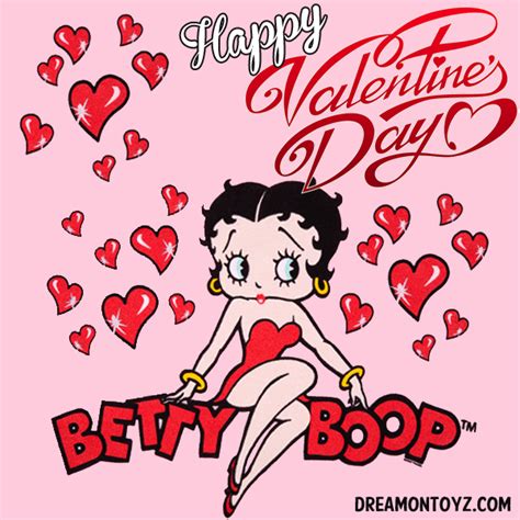 happy valentines day  betty boop images http