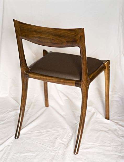 hand crafted   dining chair  garybd woodworking