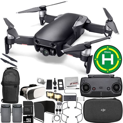 dji mavic air drone quadcopter onyx black virtual reality vr fpv pov experience essential