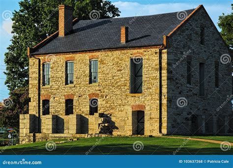 supply depot  fort smith national historic site editorial stock photo image  door