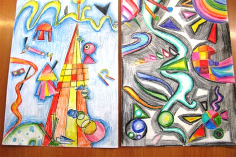 year  abstract art braeside school