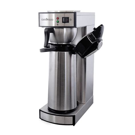 stainless steel coffee maker   liter air pot capacity omcan