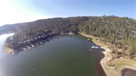 big bear lake drone flight  youtube