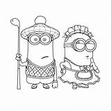 Minions Minion Pages Despicable Mewarnai Coloriage 24f Bestofcoloring Grappige Marimewarnai Paud Tk sketch template