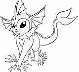 Vaporeon Coloring Pokemon Pages Colouring Getcolorings Color Printable Choose Board Print Go sketch template
