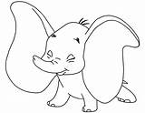 Dumbo Disneyclips 101coloring sketch template