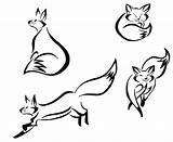 Fox Drawing Outline Head Easy Tattoo Tribal Drawings Simple Line Melodi Tribals Face Deviantart Silhouette Designs Henna Getdrawings Clip Cliparts sketch template