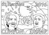 Coloring Pages Election Getcolorings Adult sketch template
